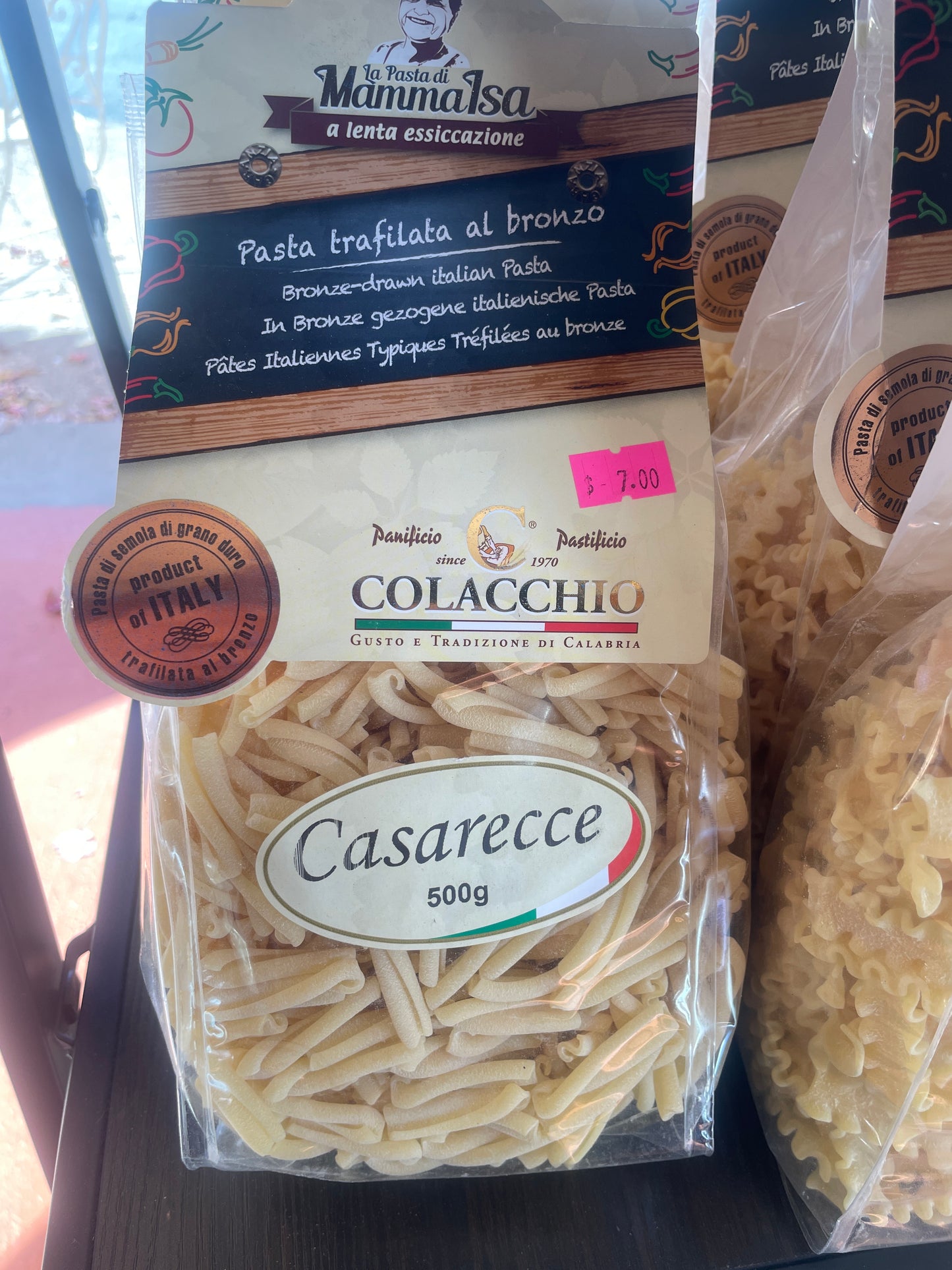 Colacchio casarecce pasta
