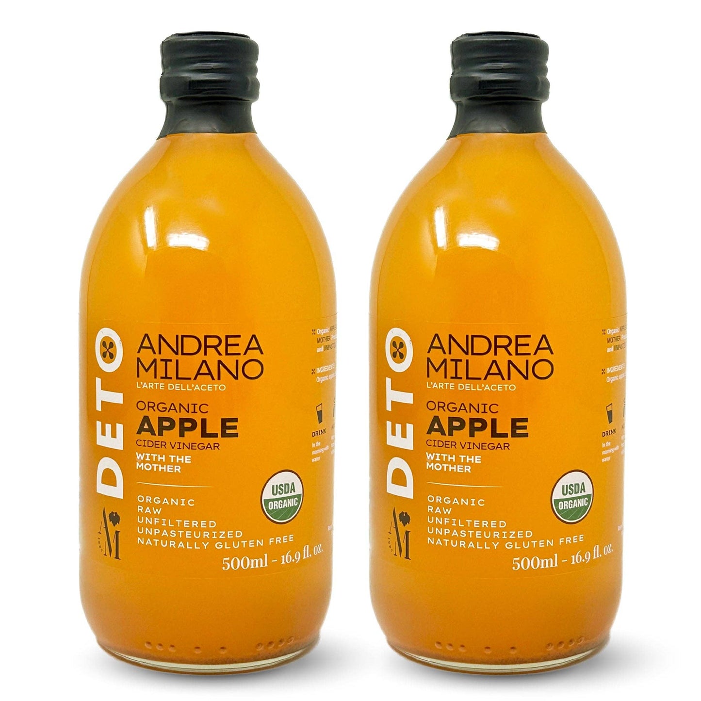 Andrea Milano Organic Apple Cider Vinegar – by Food to Live