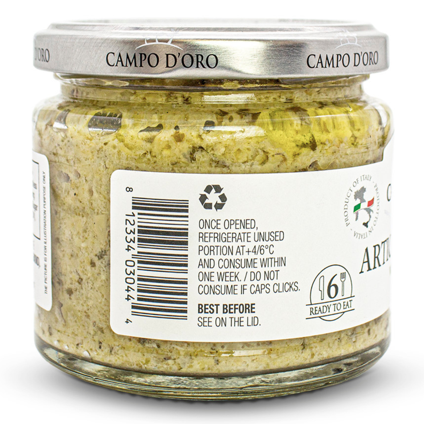 Campo D'Oro Artichoke And Sicilian Almond Paté