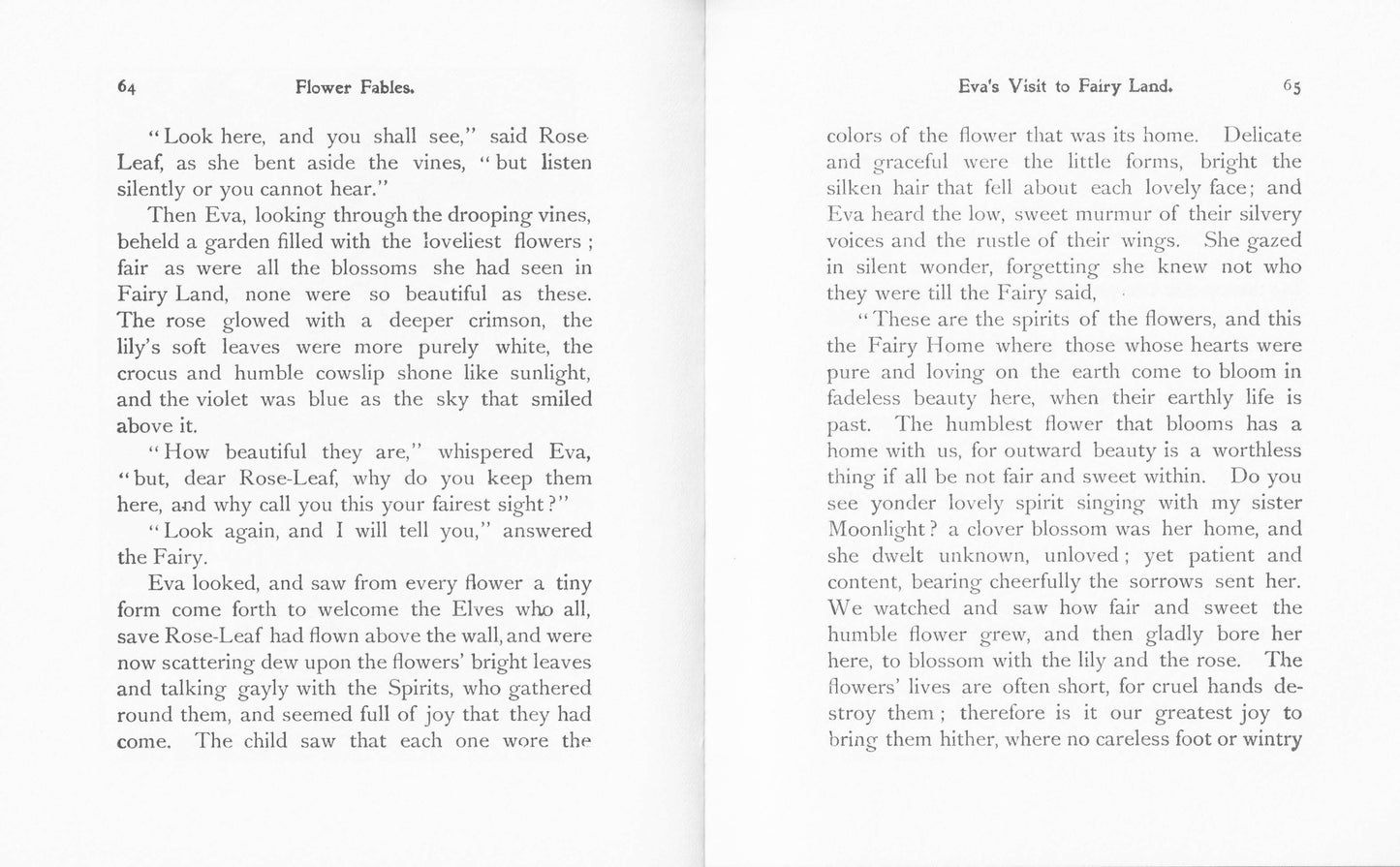 Flower Fables