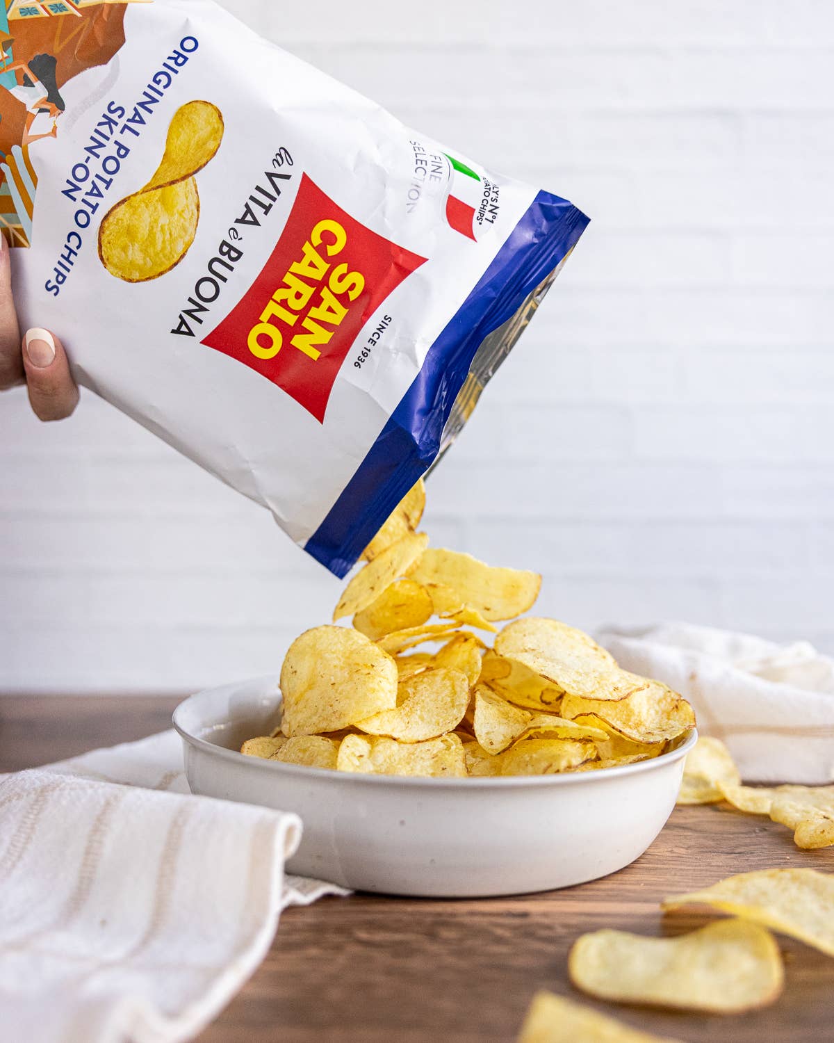 Skin-on Chips 100g by San Carlo