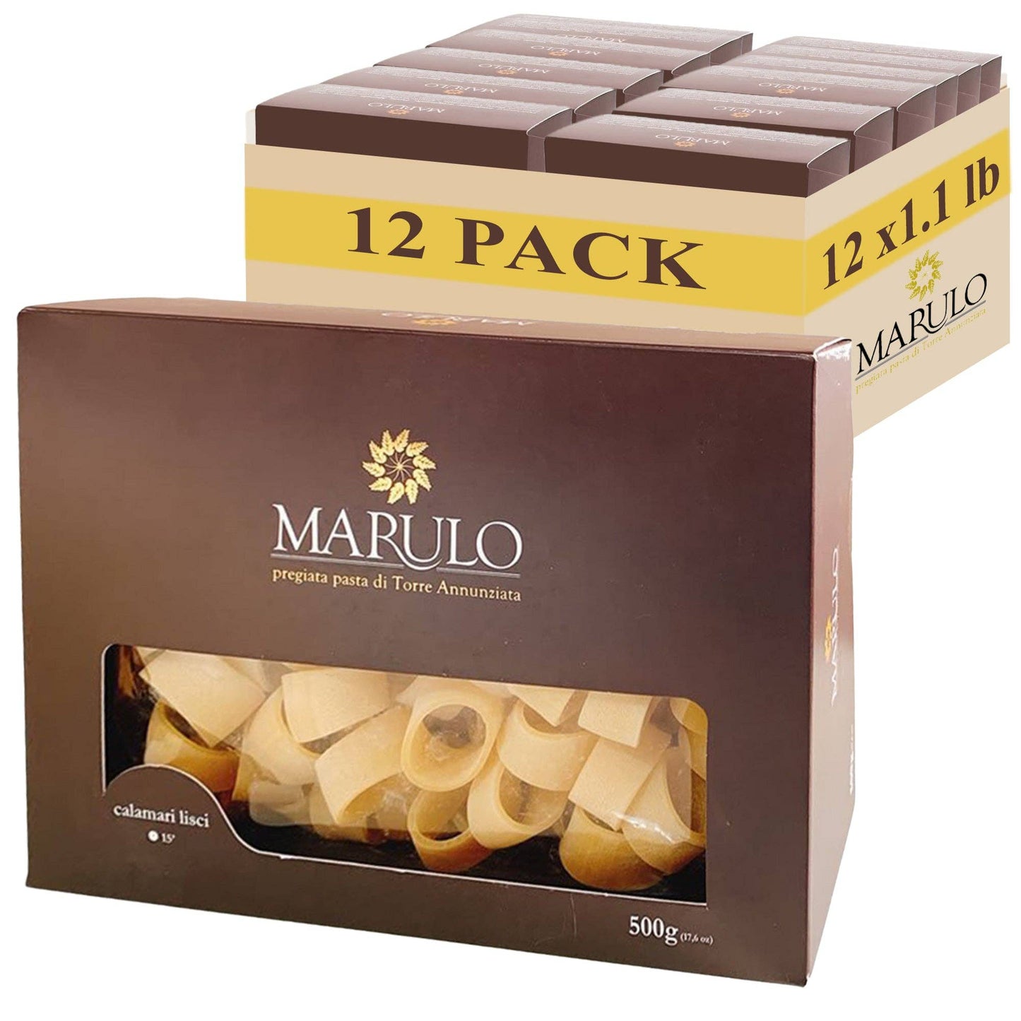 Marulo Calamarata Homemade Artisan Pasta