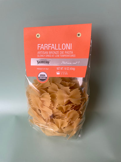 Co. Sanremo Organic Artisan Gigli Pasta, 1 lb.