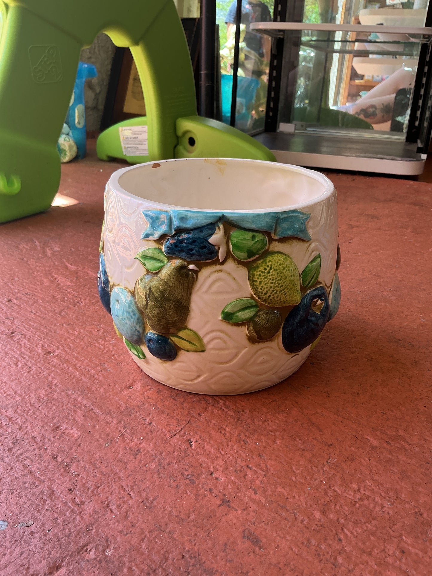 Vintage Blueberry Bowl