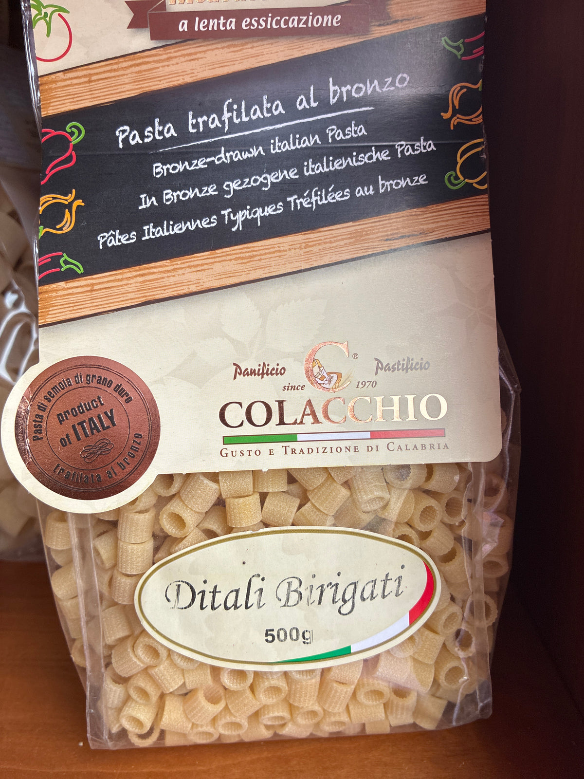 Colacchio ditali birigati