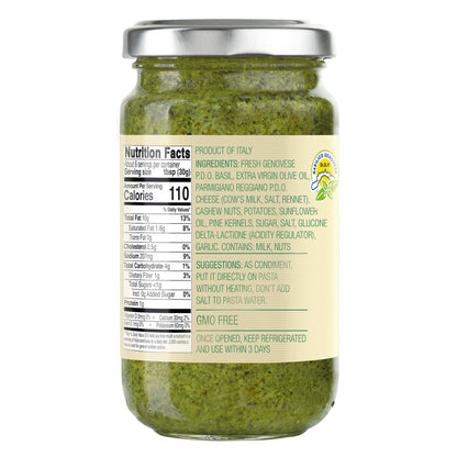 Co. Sanremo Basil Pesto PDO with Cheese