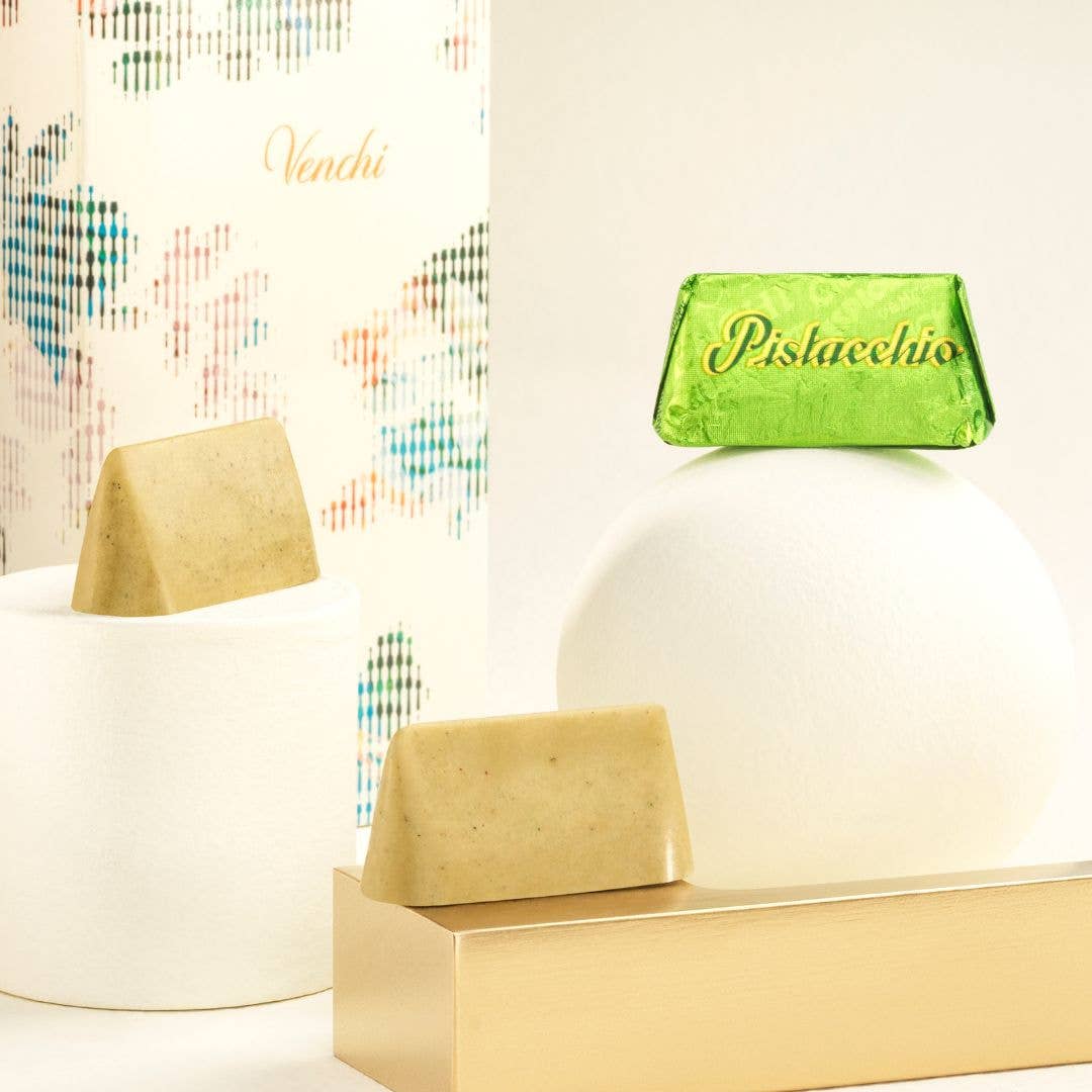 Pistachio White Chocolate Pieces - Venchi Italian Gourmet