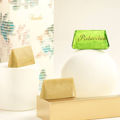 Pistachio White Chocolate Pieces - Venchi Italian Gourmet