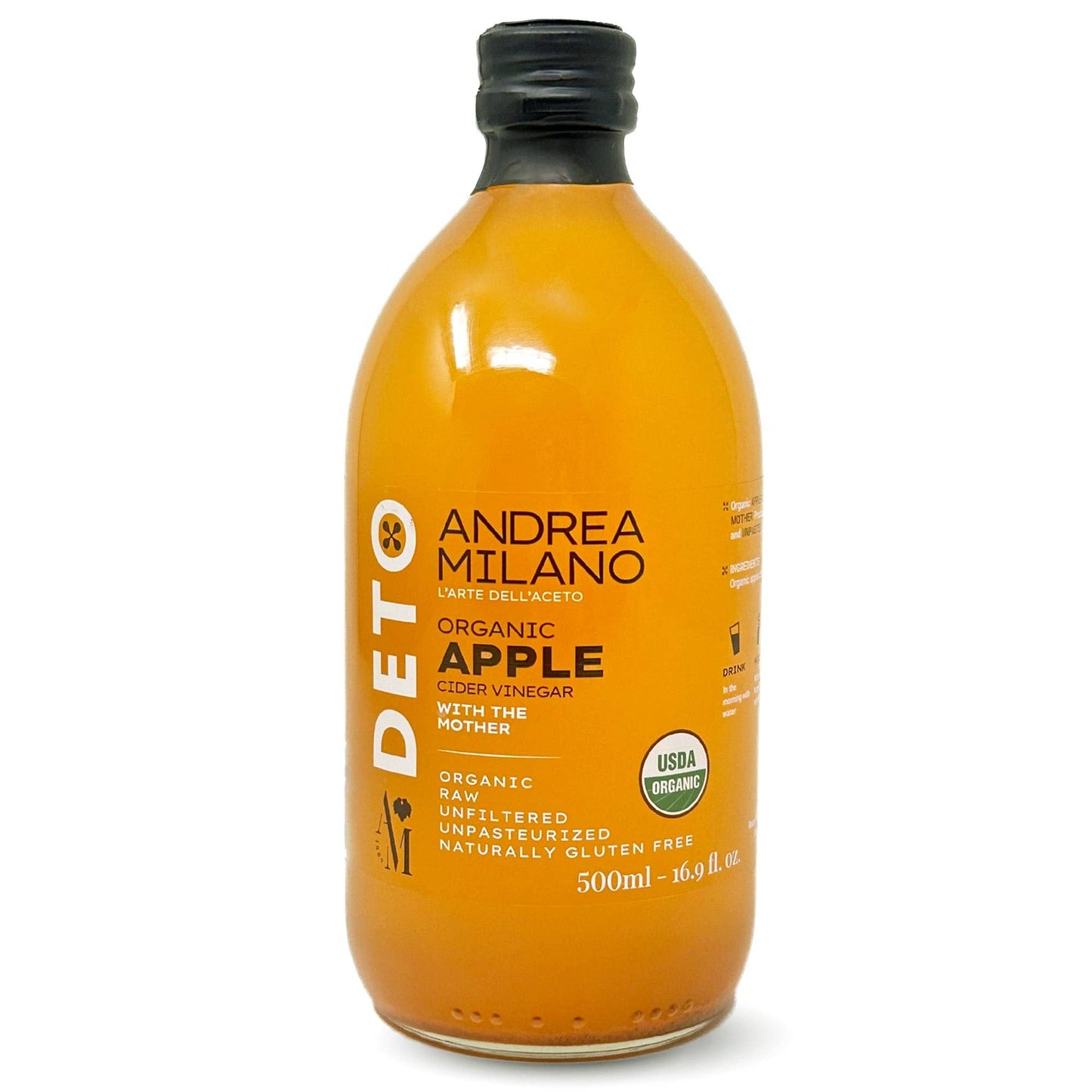 Andrea Milano Organic Apple Cider Vinegar – by Food to Live