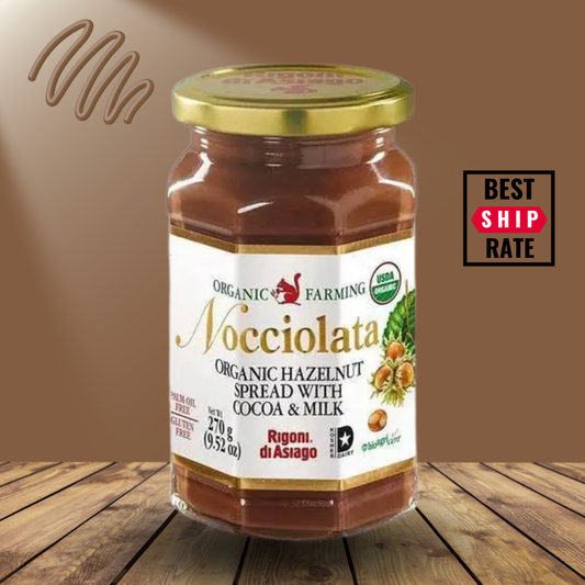 Rigoni di Asiago Nocciolata with milk Hazelnut Spread 