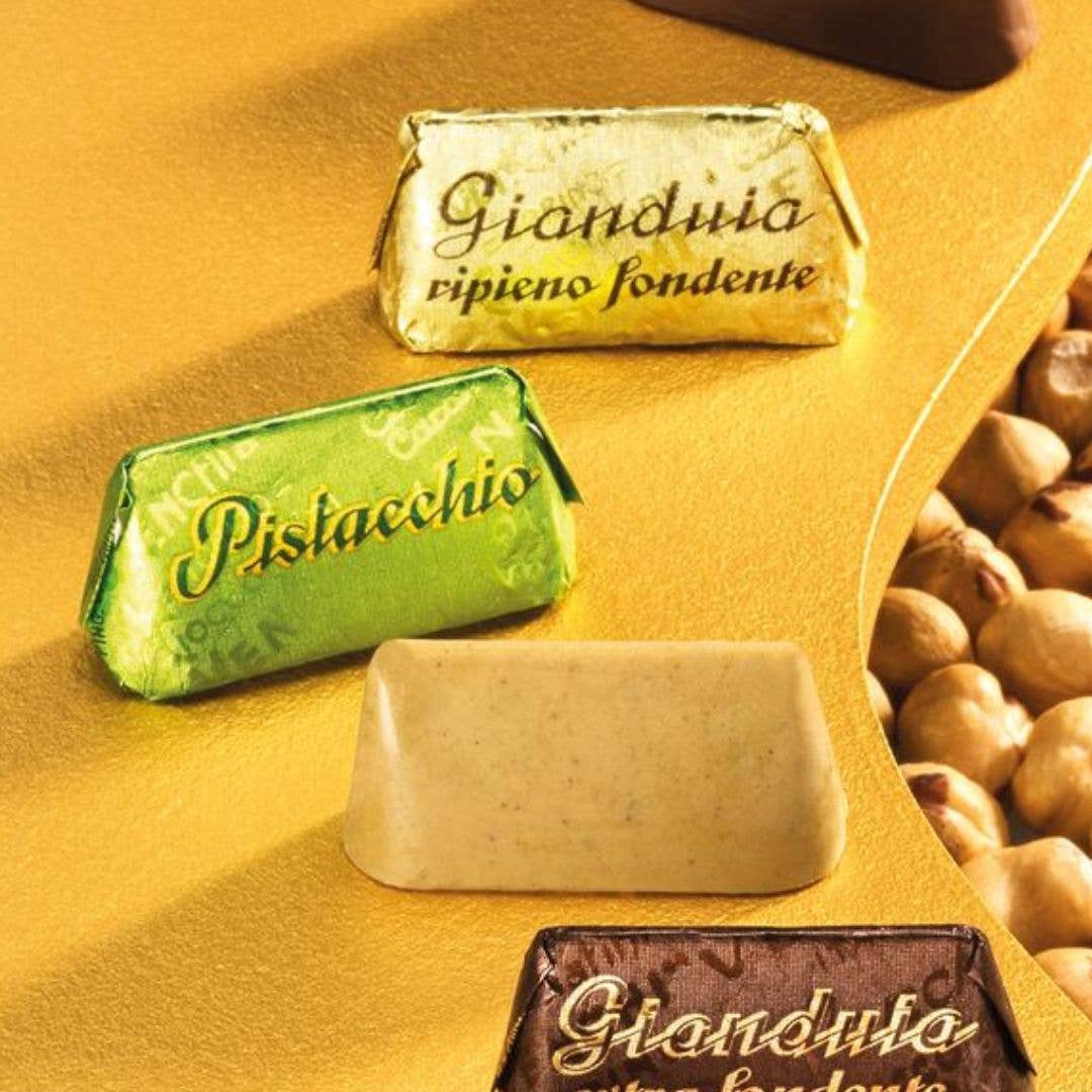 Pistachio White Chocolate Pieces - Venchi Italian Gourmet