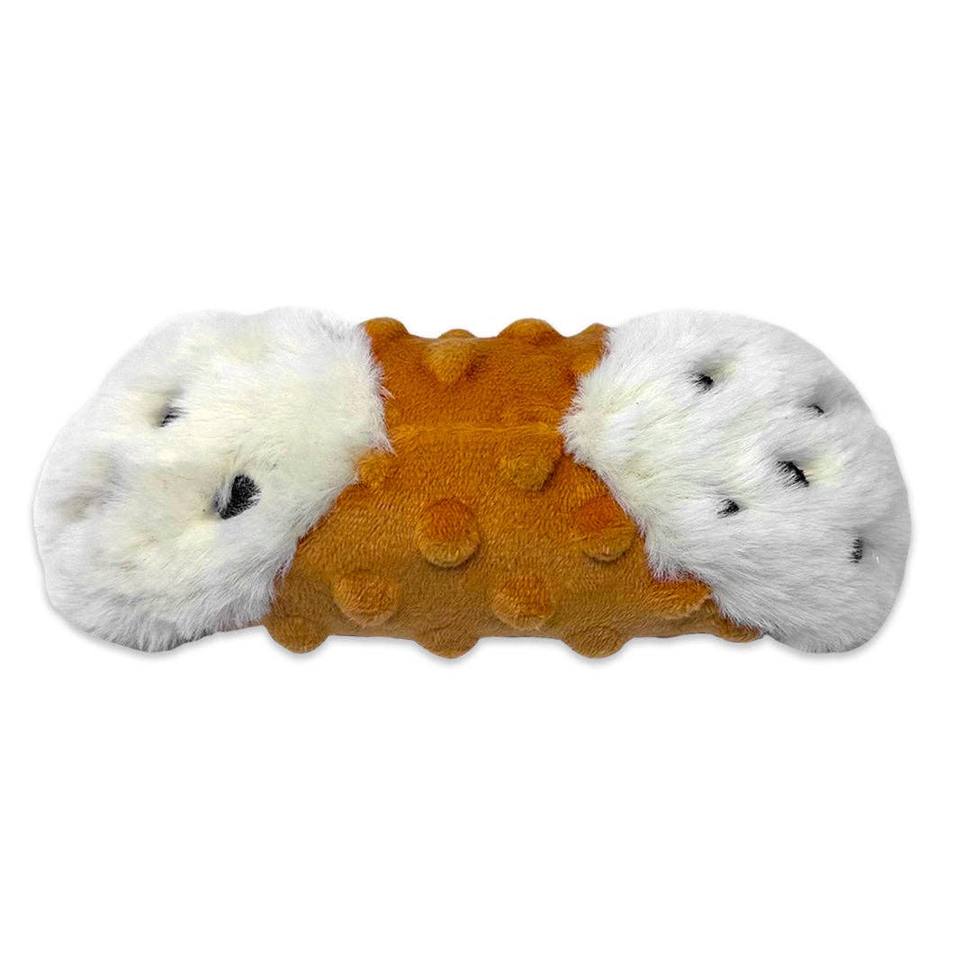Cannoli Dog Toy