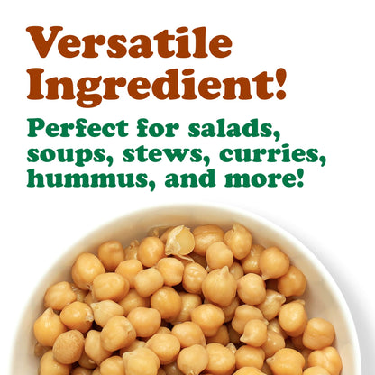 Organic Canned Chickpeas, 14 oz (Pack of 12)