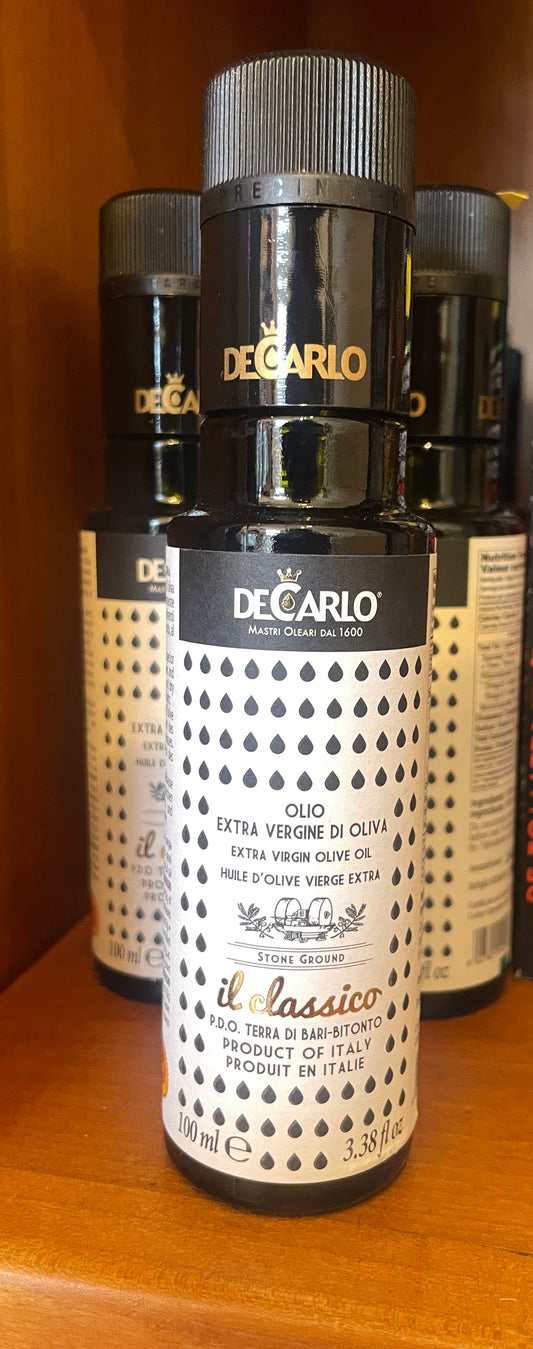 Decarlo EVOO olive oil 100ml