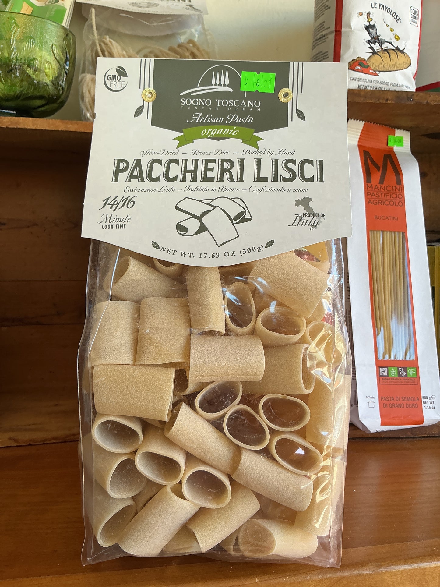 Sogno toscano paccheri lisci