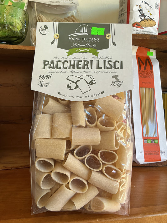 Sogno toscano paccheri lisci
