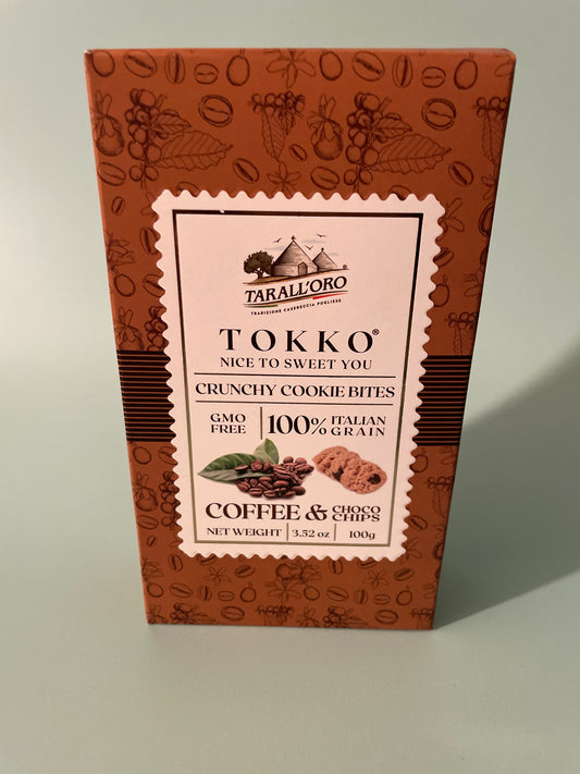 Tokko coffee and chocolate chips cookies
