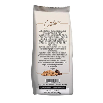 Mantova Cantucci with Chocolate Chunks, 7 0z.