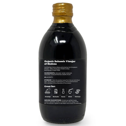 Food To Live Organic Balsamic Vinegar of Modena -16.9 fl oz (500 ml)