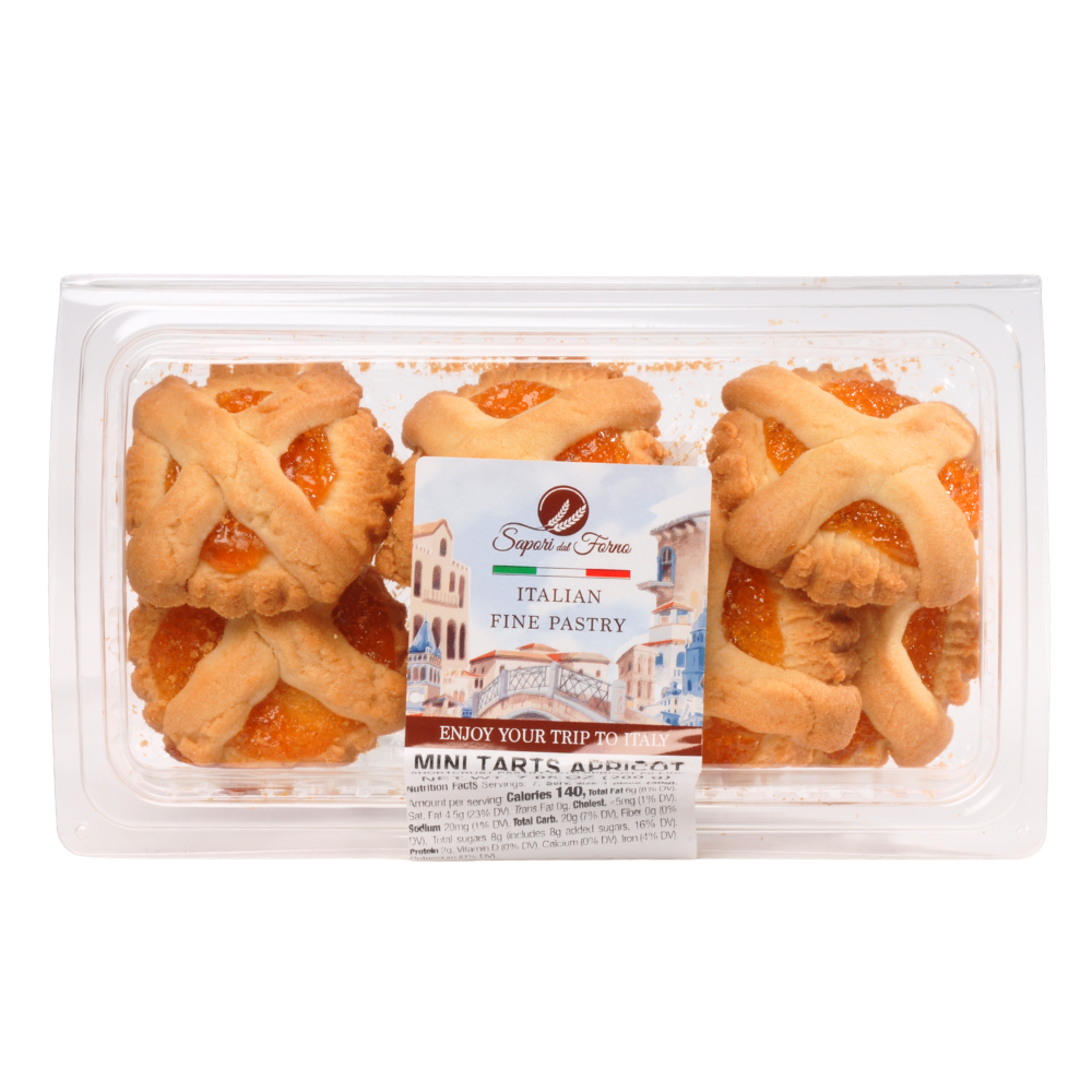 Sapori Dal Forno Mini Apricot Tarts