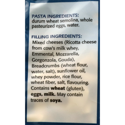 CORABELLA 4 CHEESE TORTELLINI MADE IN ITALY