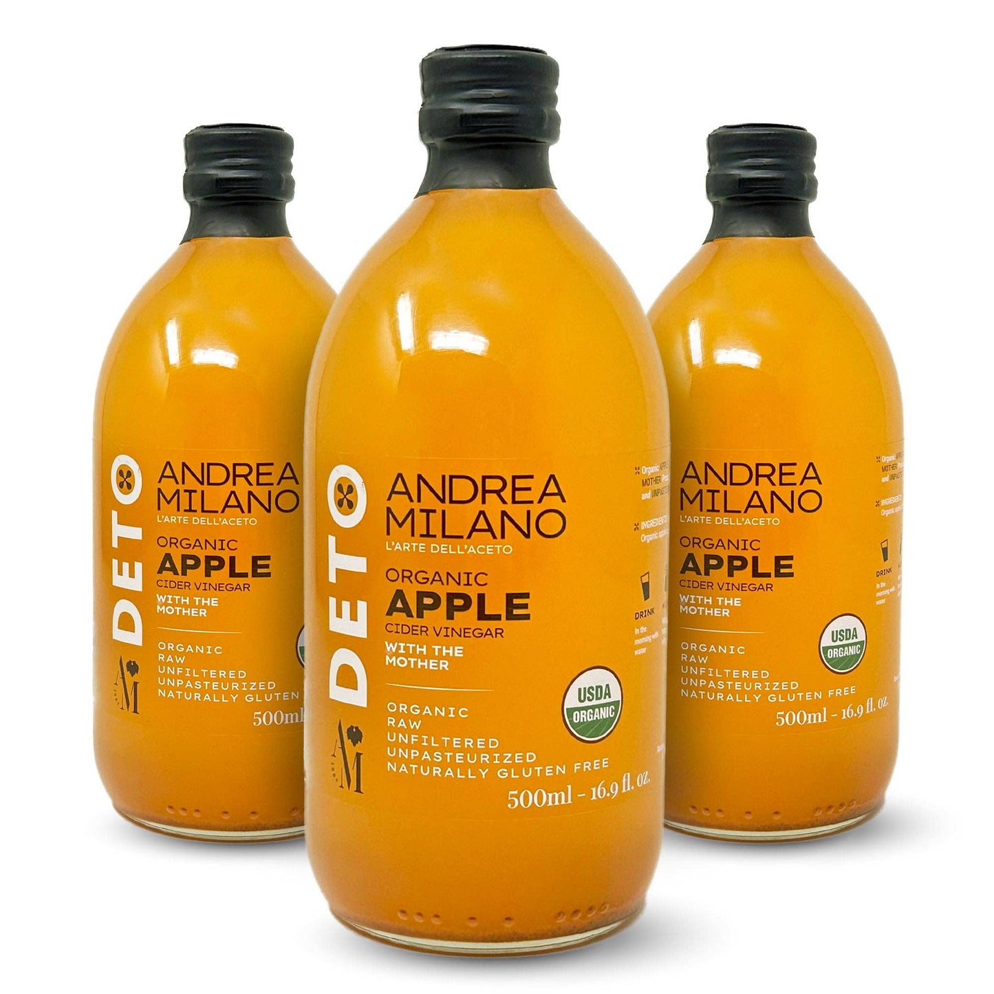 Andrea Milano Organic Apple Cider Vinegar – by Food to Live