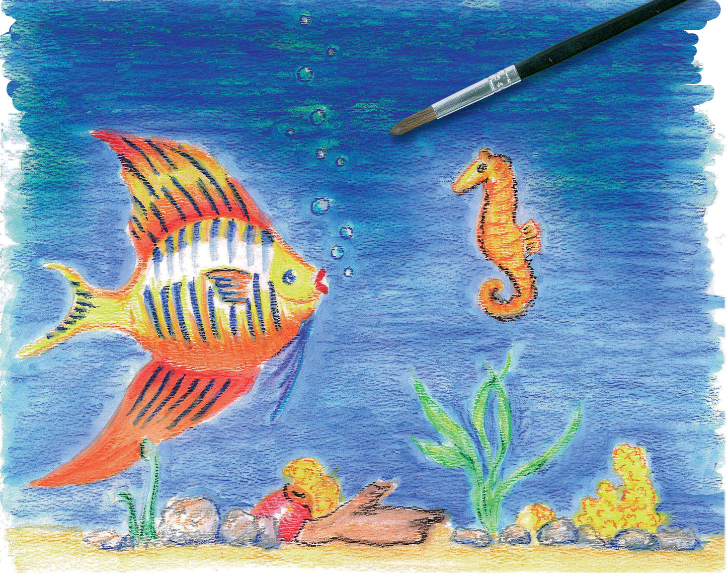 15 Watercolor Crayons for Kids