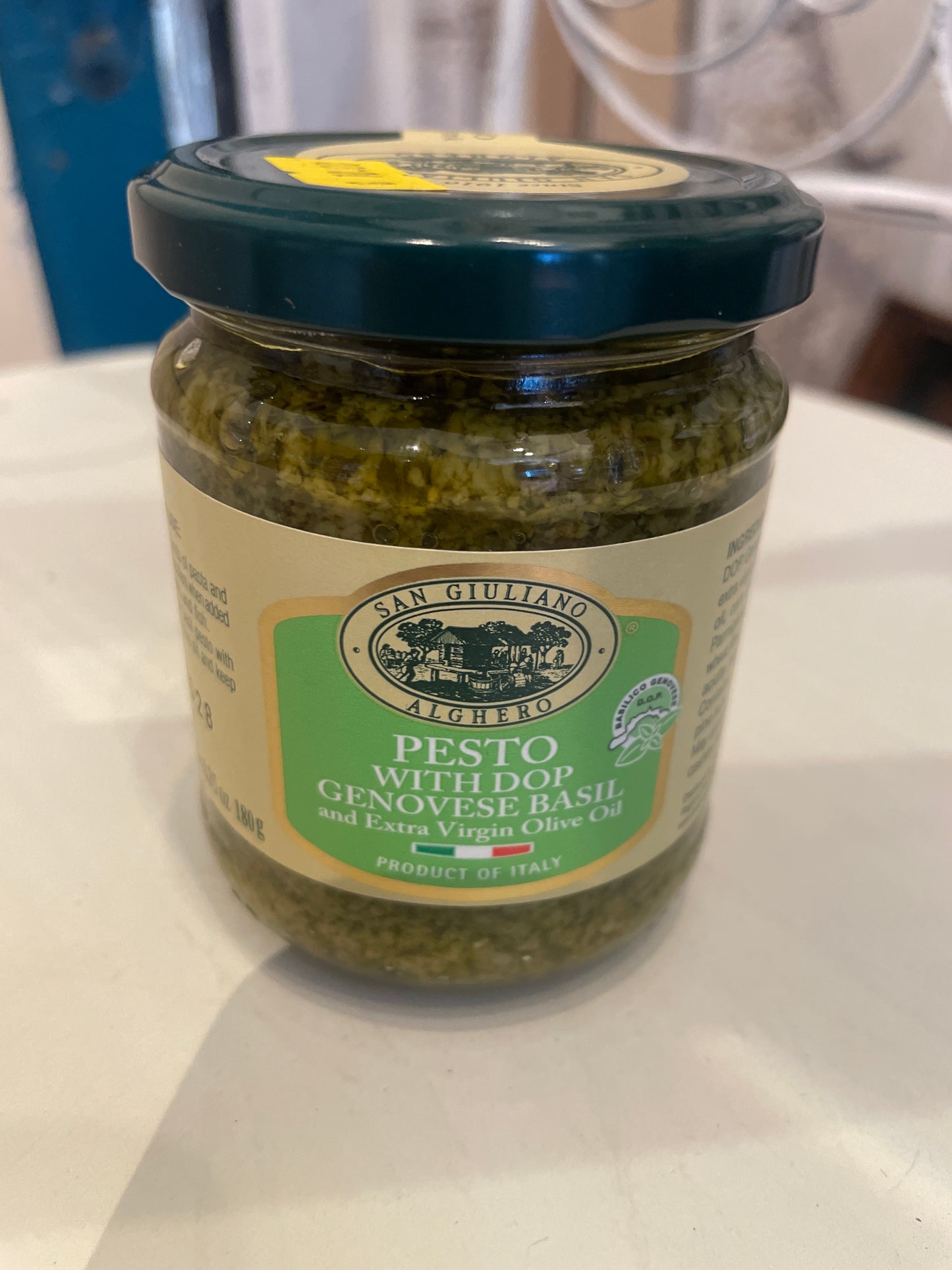 San Giuliano pesto DOP genovese basil