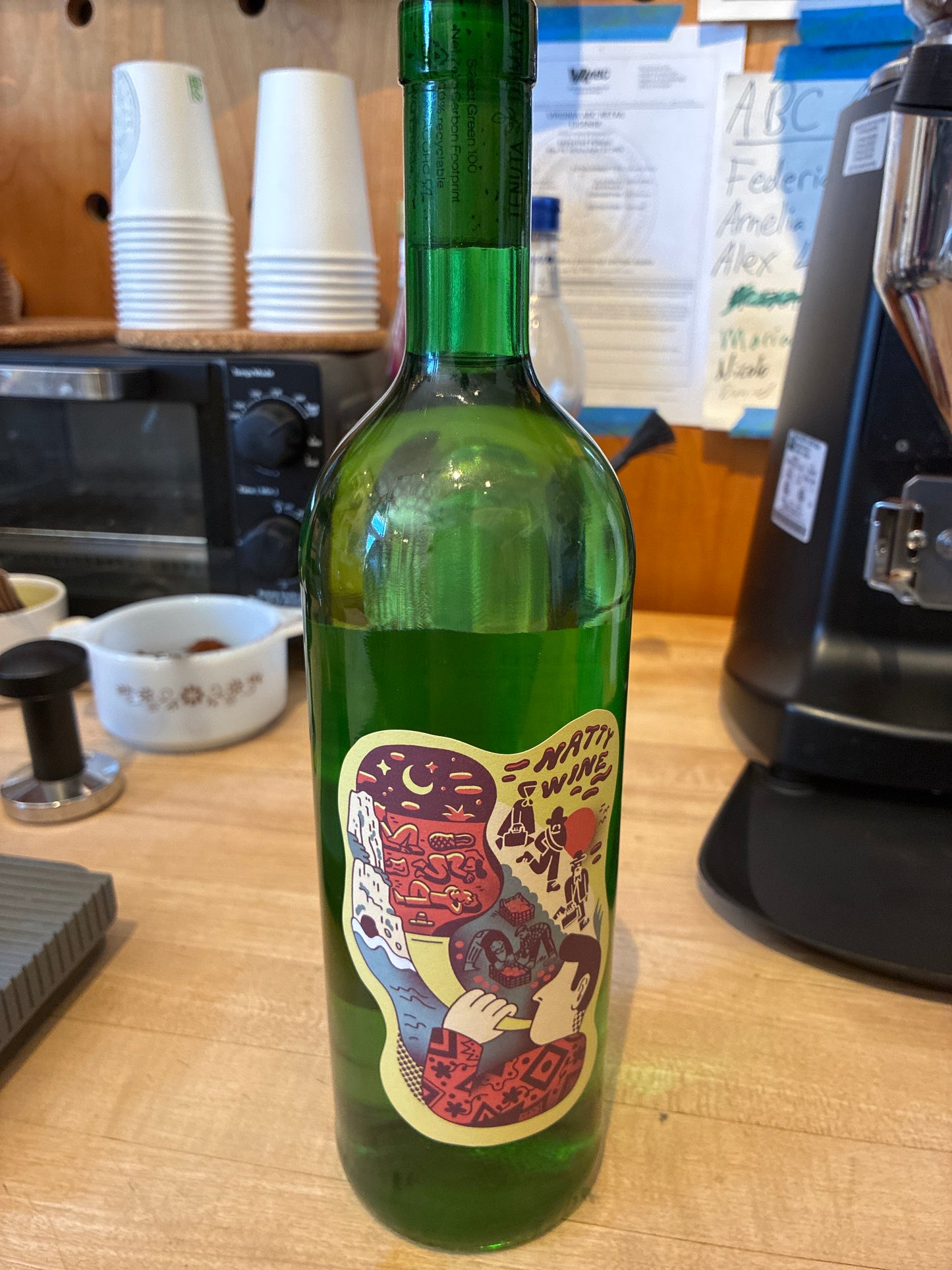 Natty wine
