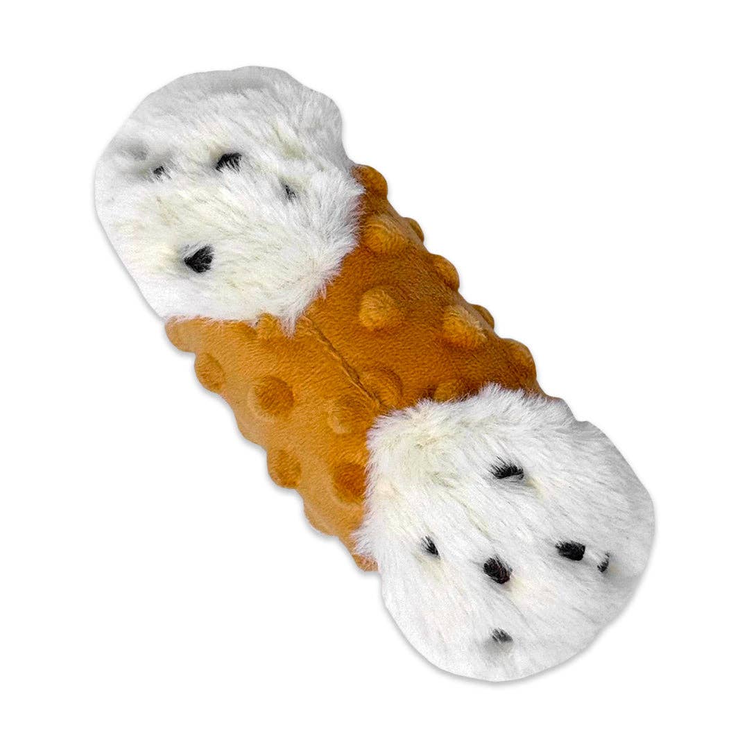 Cannoli Dog Toy