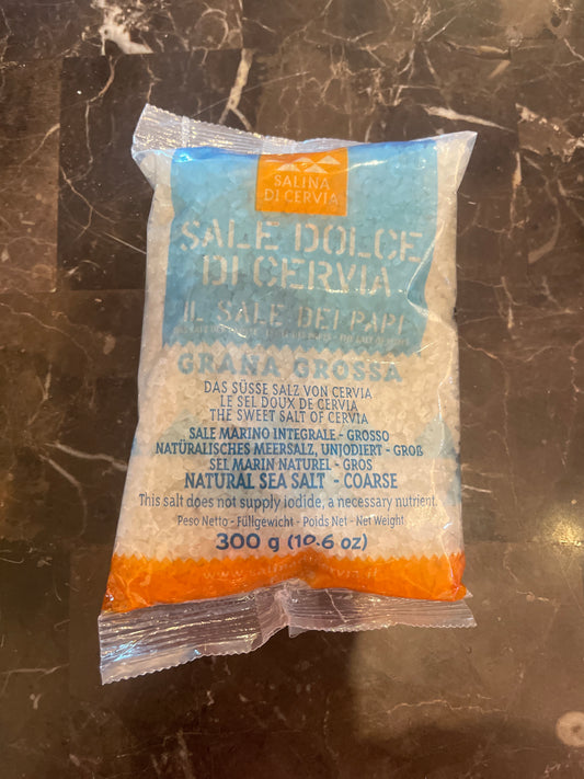 Italian Sea Salt: for Cacio e Pepe