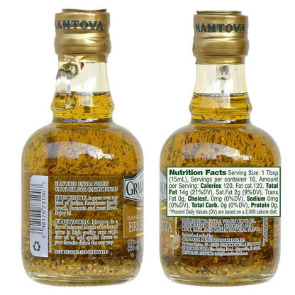 Mantova Grand'Aroma Tuscan Herbs Extra Virgin Olive Oil, 8.5