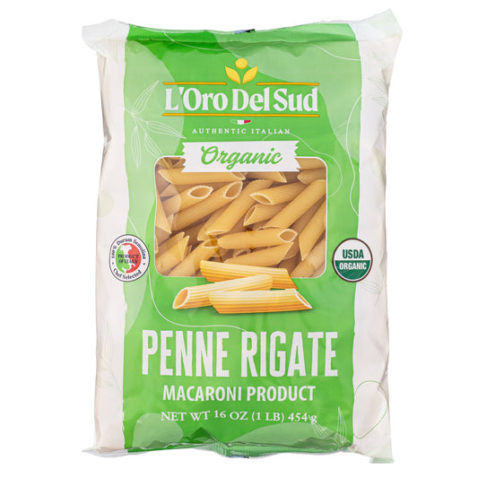 L'Oro Del Sud, Organic Penne Rigate Pasta 20 Pack x 1 lb.