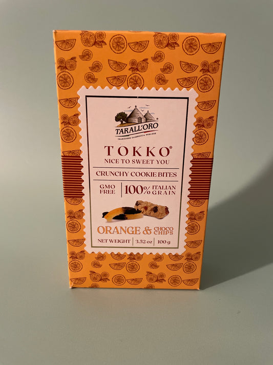 Tokko orange and chocolate chips cookies
