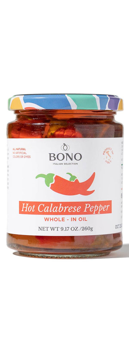 Bono Hot Calabrese Peppers Whole