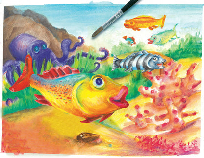 15 Watercolor Crayons for Kids