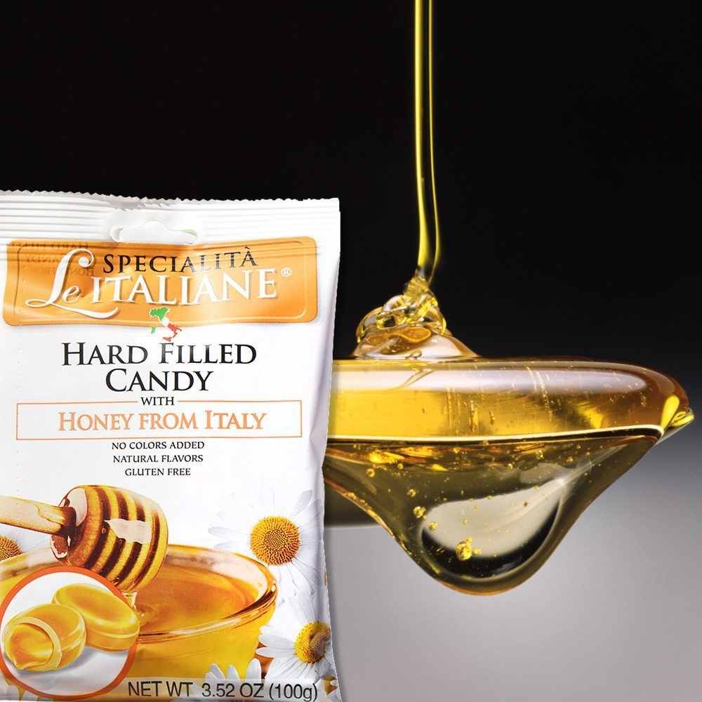 Le Specialità Italiane Candy with Honey, 3.52 oz.