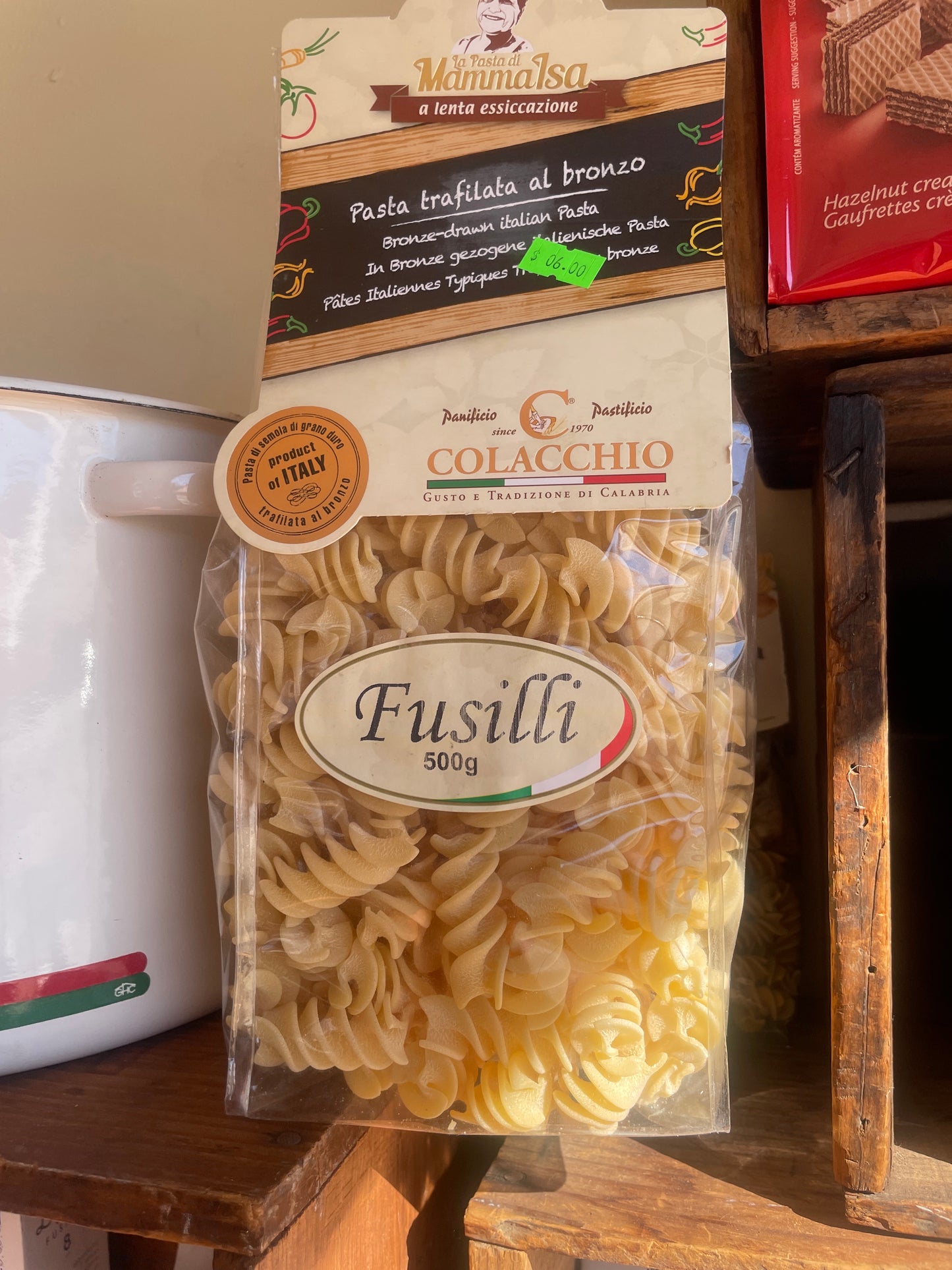 Colacchio fusilli pasta