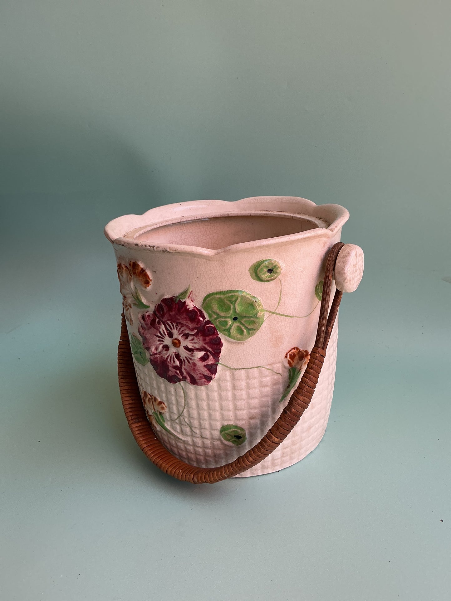 Vintage Flower Bucket