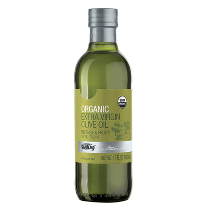 Co. Sanremo Organic Extra Virgin Olive Oil, 17 fl. oz.