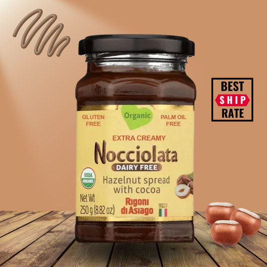 Rigoni di Asiago Nocciolata Dairy Free Hazelnut and Cocoa