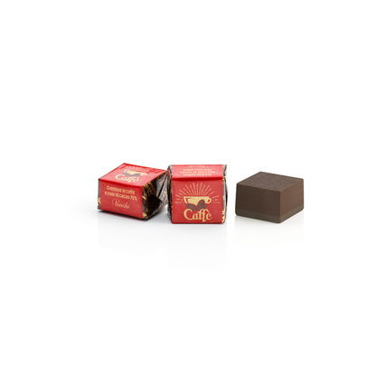 7-Blend Espresso Dark Chocolate Cube - Italian Gourmet Candy
