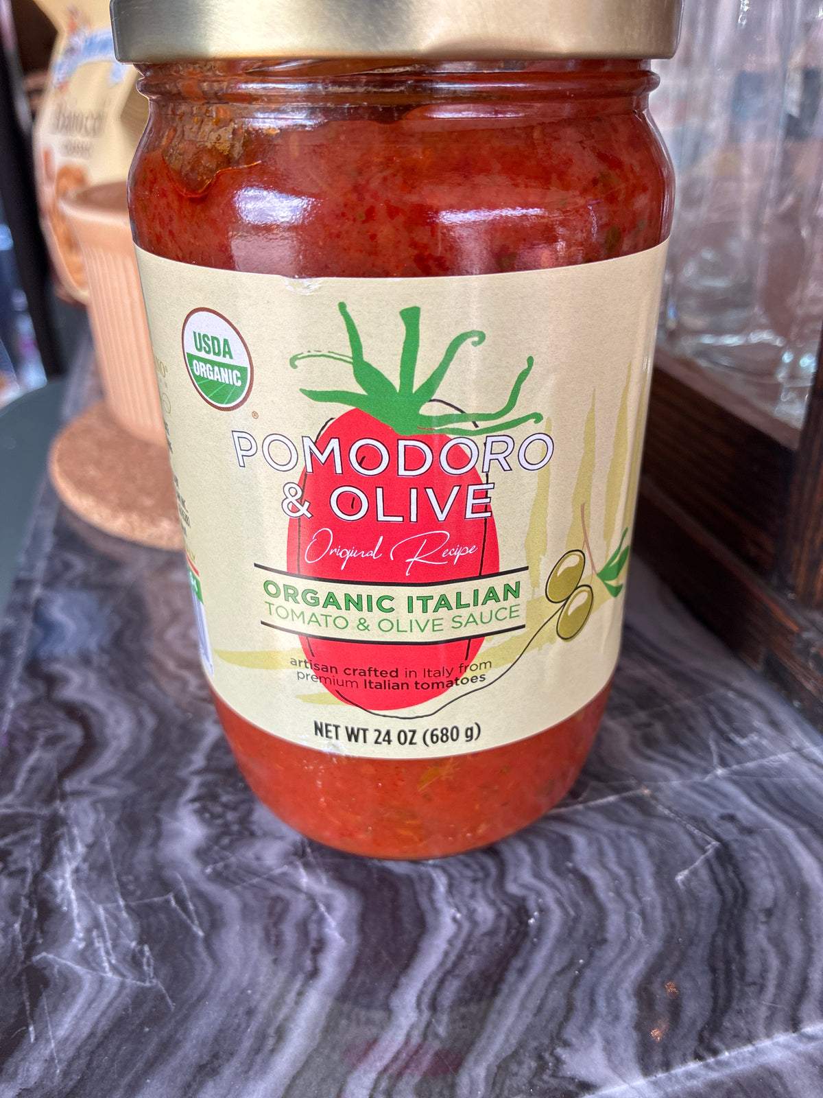 Puttanesca Tomato and olive sauce Pomodoro e olive