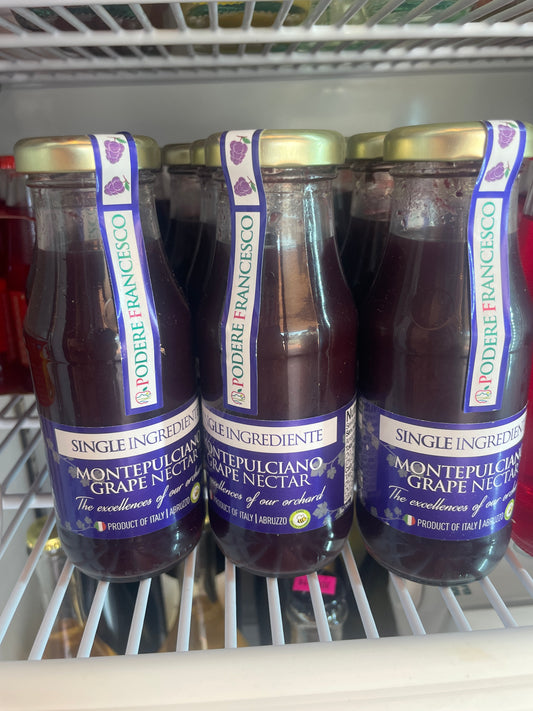 Montepulciano grape nectar