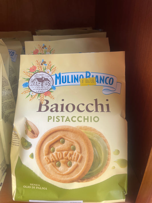 Baiocchi pistacchio cookies