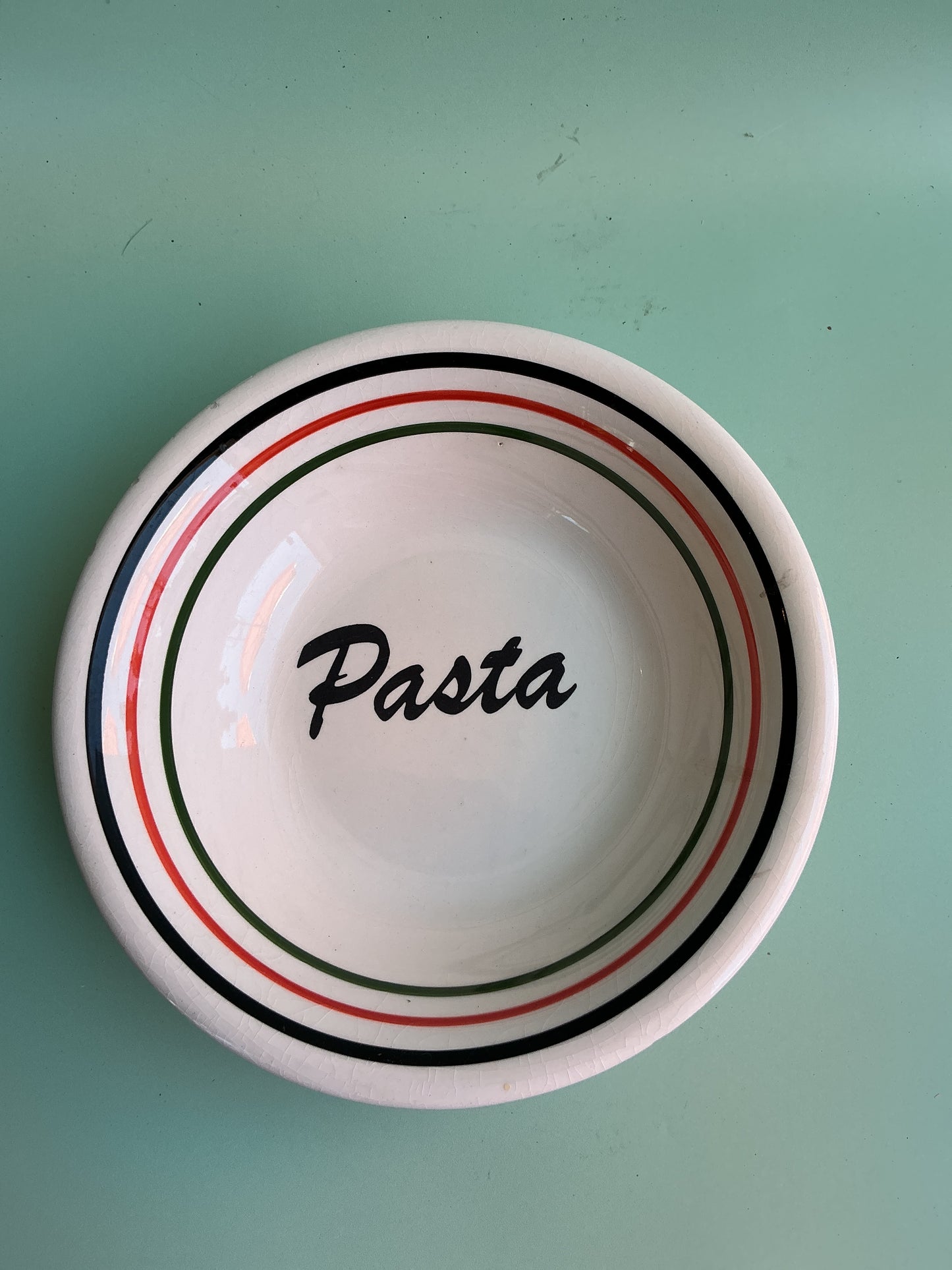 Vintage Pasta Dish