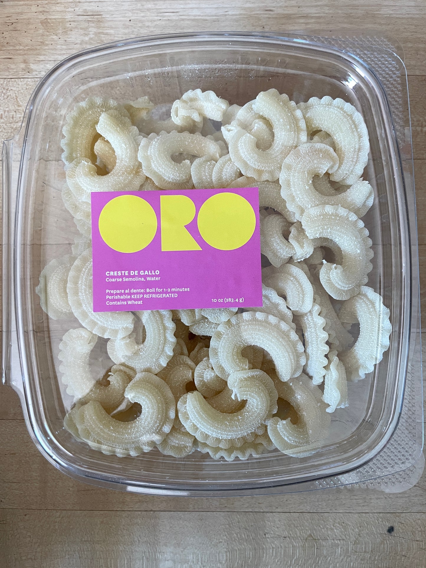 Oro Handmade Pasta: Creste De Gallo