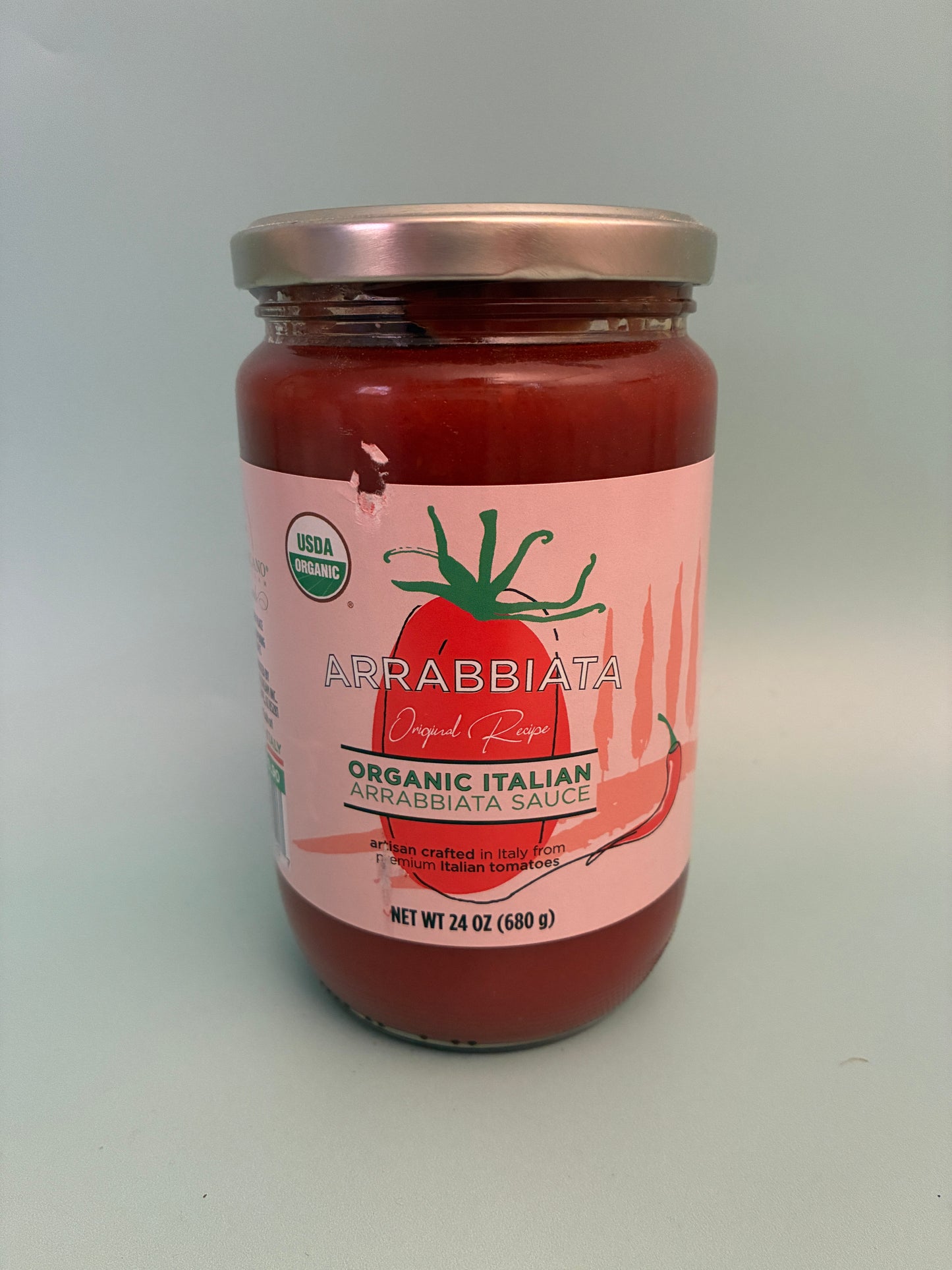 Arrabbiata e Pomodoro organic Italian arrabbiata sauce