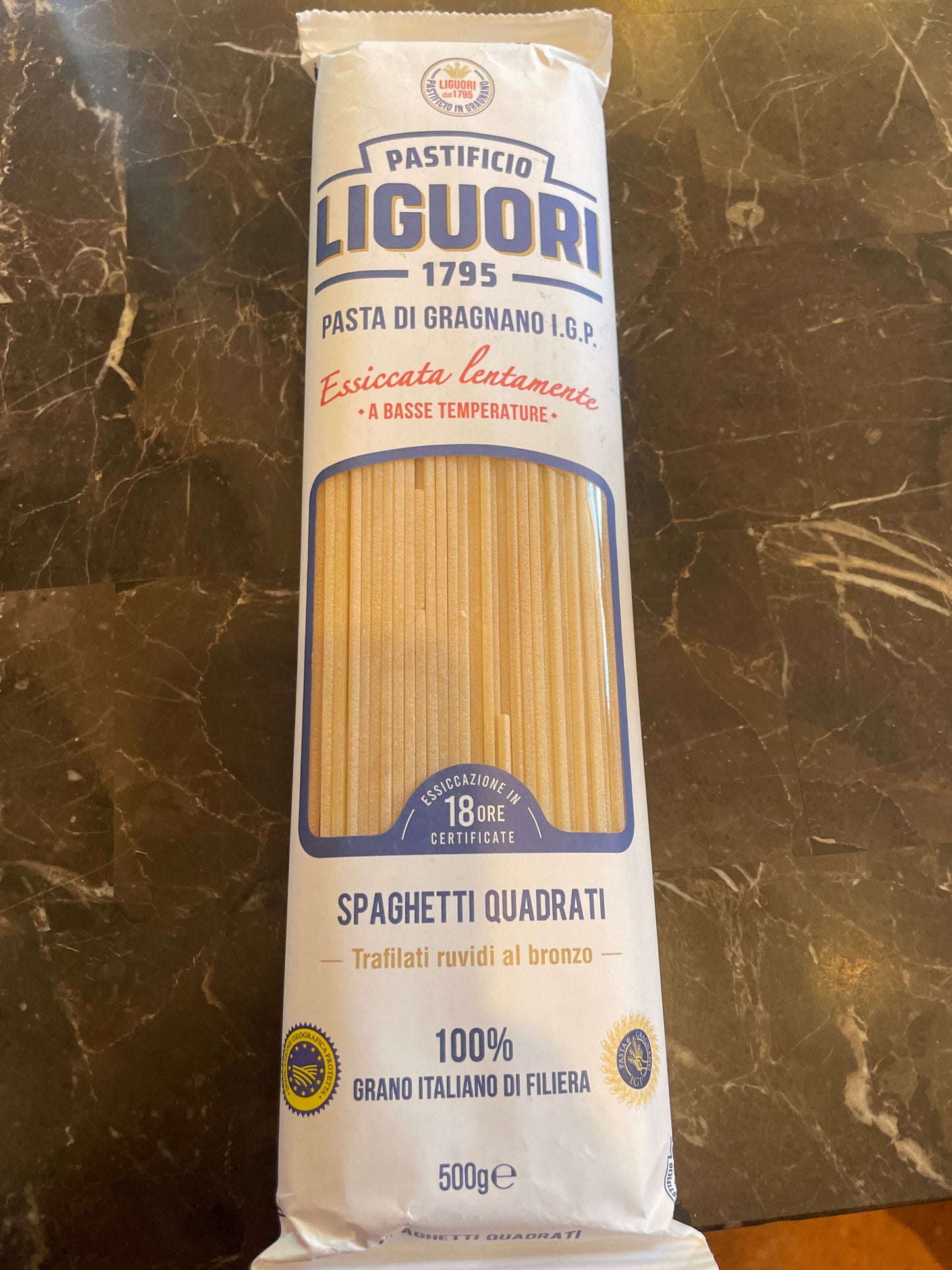 Liguori spaghetti quadrati