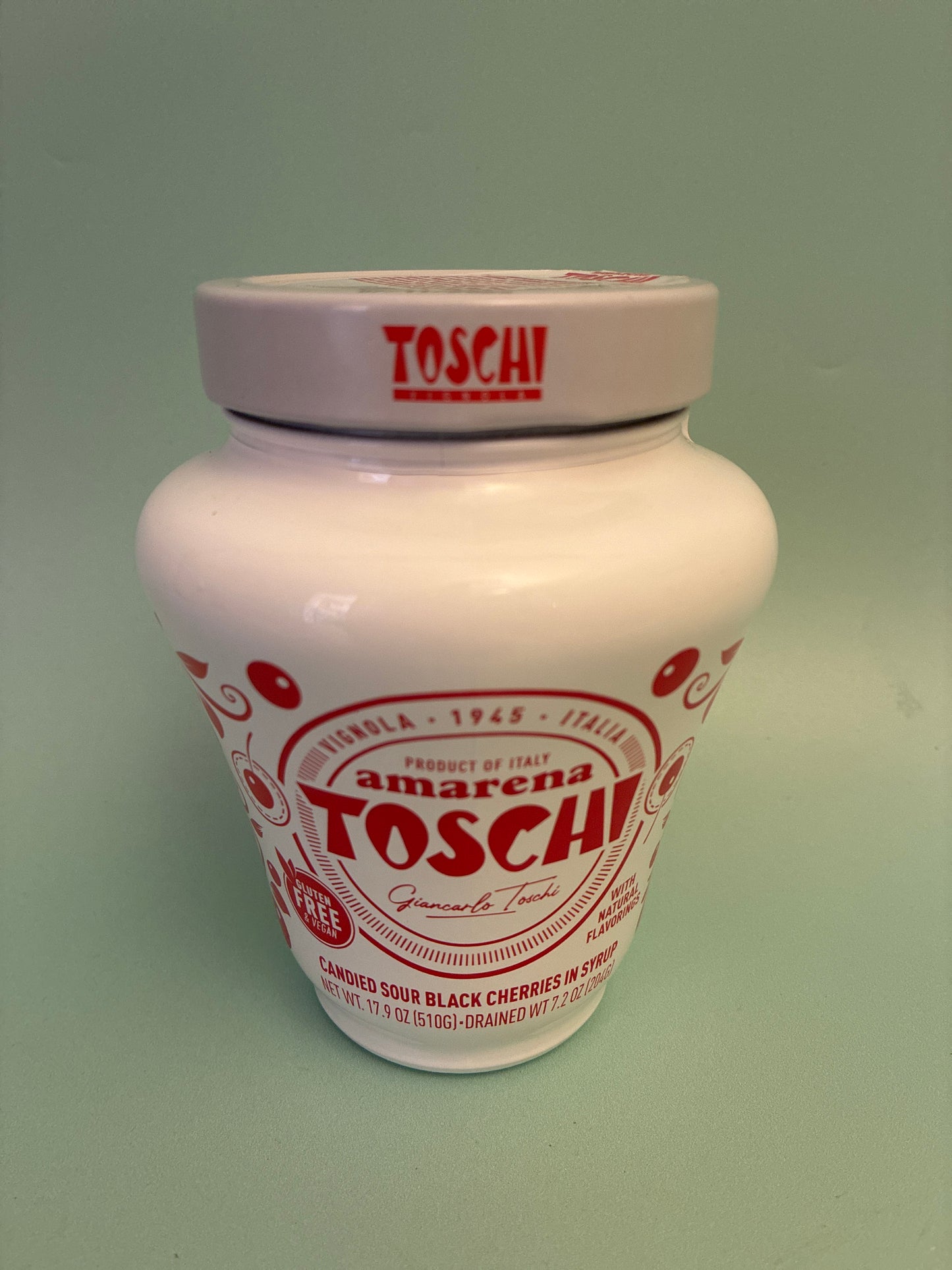 Toschi Amarena Black Cherries